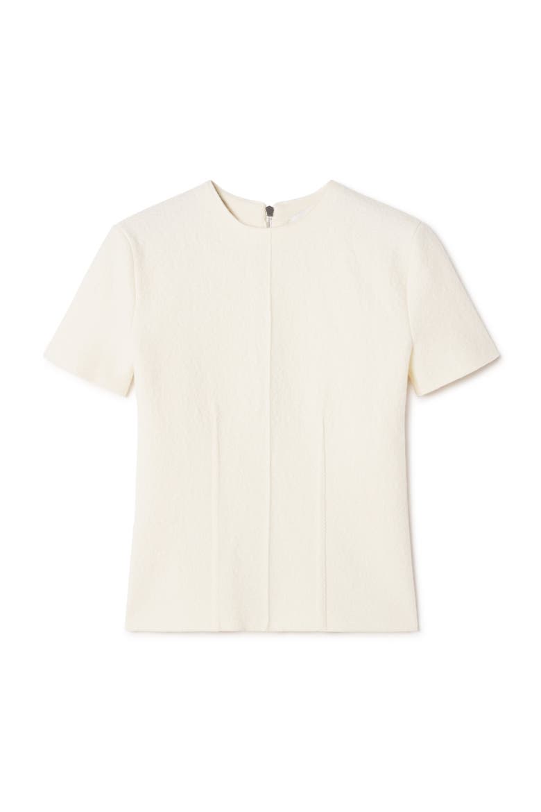 Cotton Mesh T-Shirt, Alternate, color, Moon