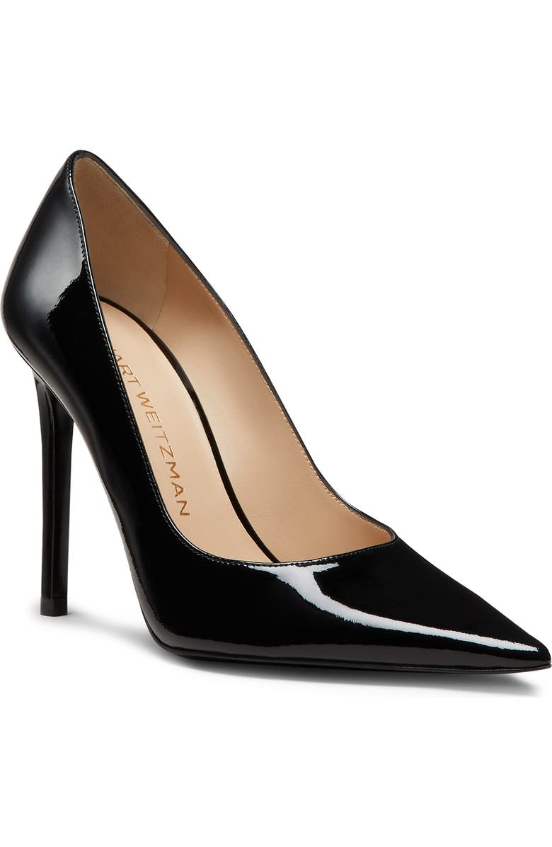 Stuart Weitzman Stuart Power 100 Pump, Main, color, Black