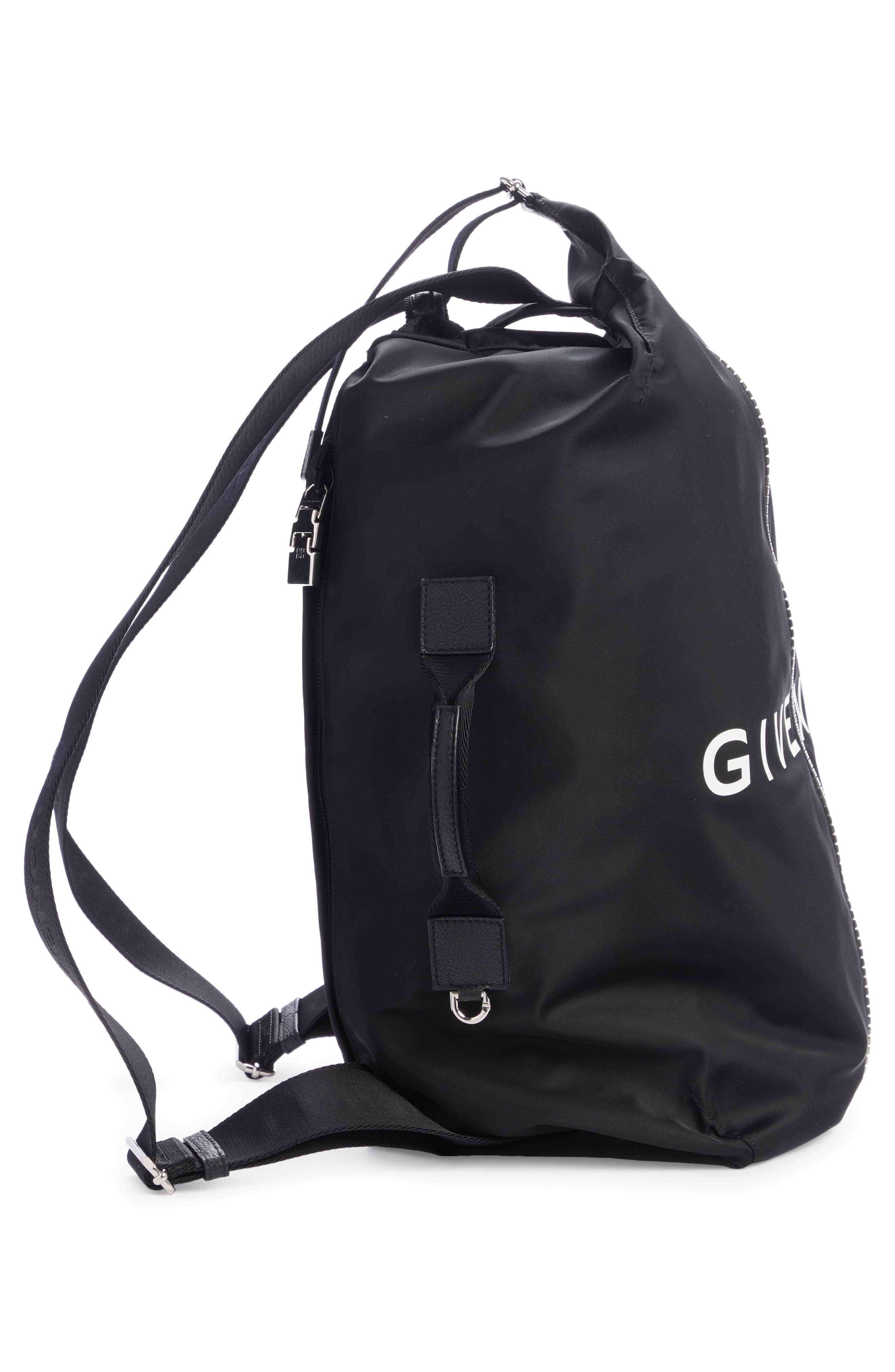 Givenchy G-Zip Duffle Backpack, Alternate, color, 
