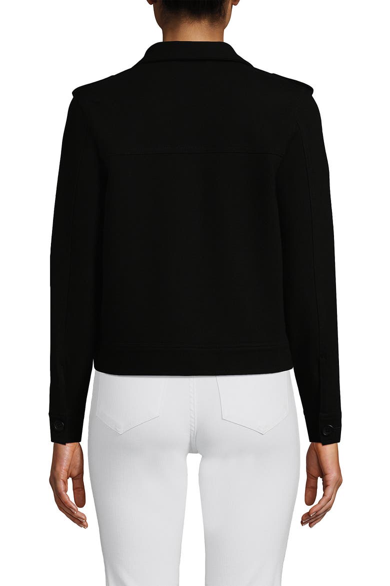 Ponte Vacation Jacket, Alternate, color, Black