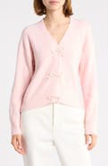 Madden Girl Pearl Bow Cardigan