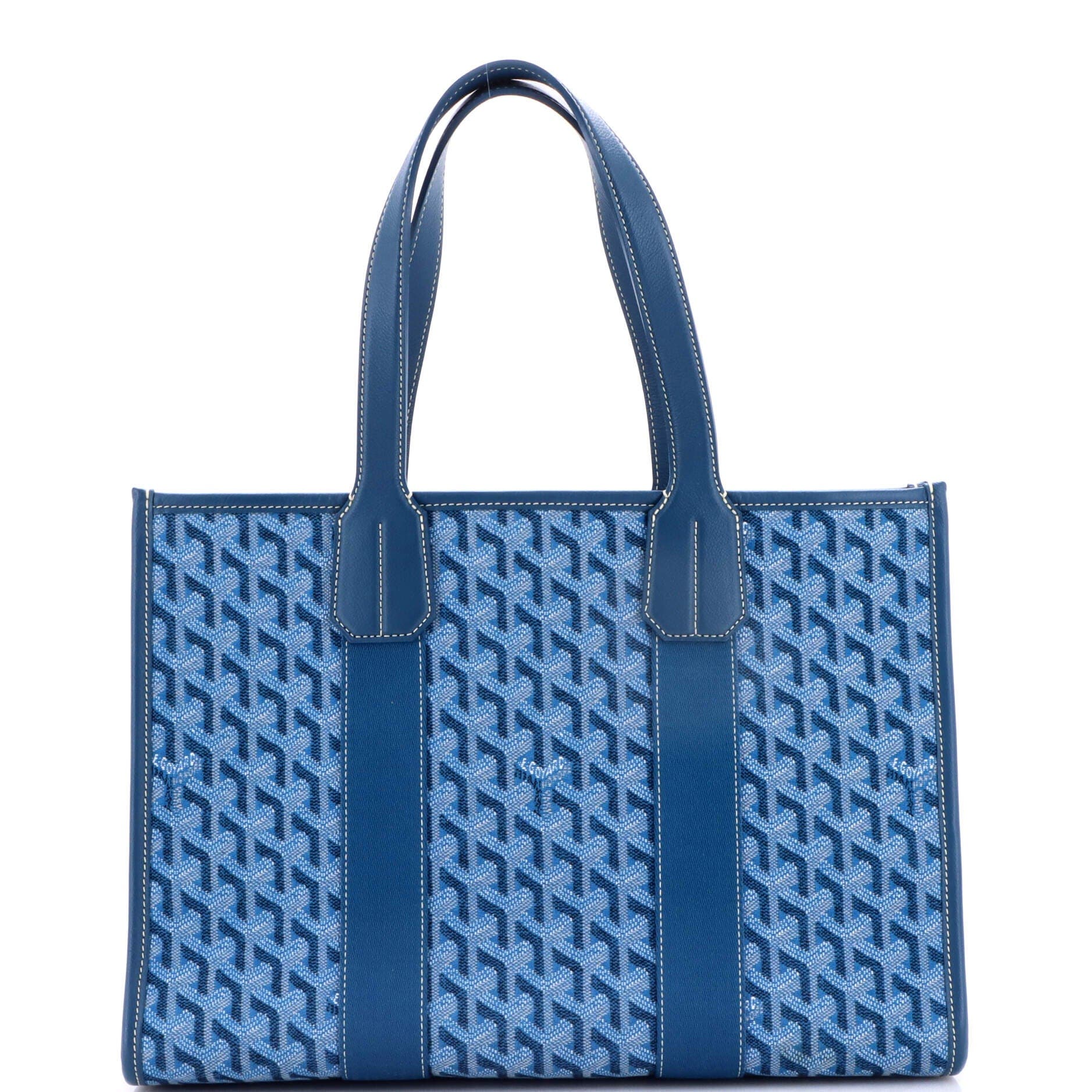 Pre-Owned Goyard Villette Tote Canvas PM, Main, color, Blue