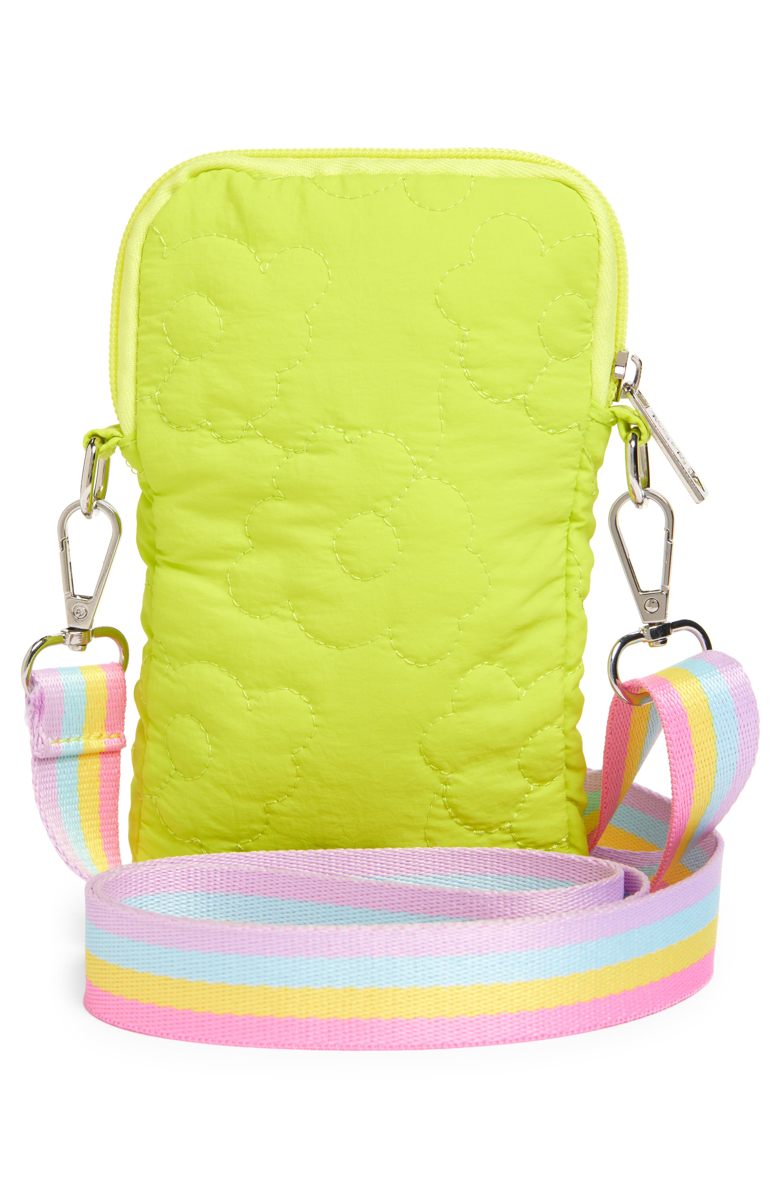 Ruby & Ry Kids' Quilted Crossbody Bag, Alternate, color, Yellow