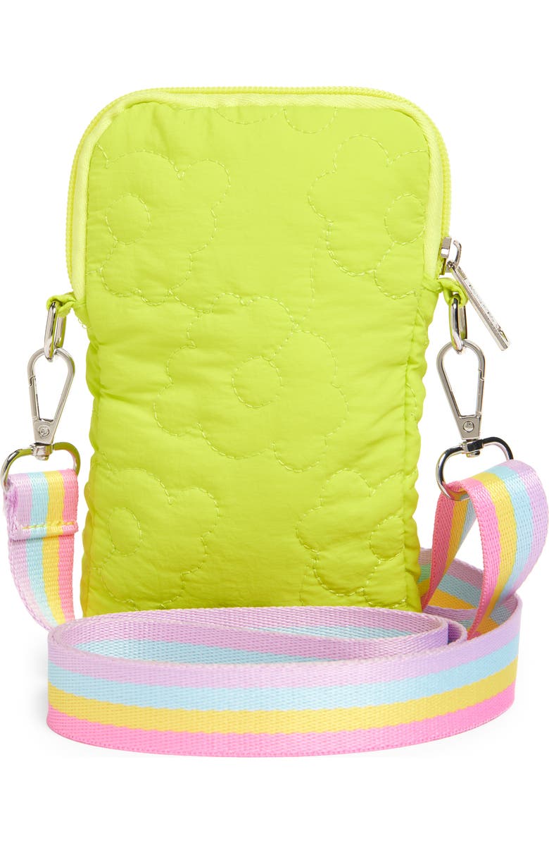 Ruby & Ry Kids' Quilted Crossbody Bag, Alternate, color, Yellow
