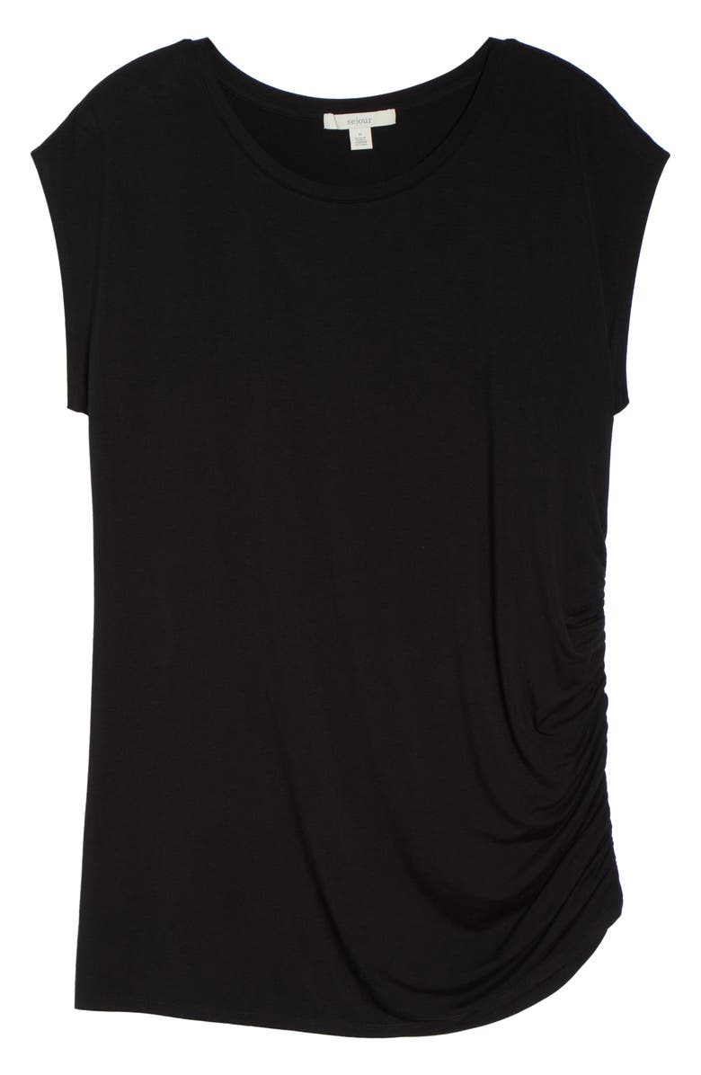 Sejour Gathered Side Seam Tunic, Alternate, color,