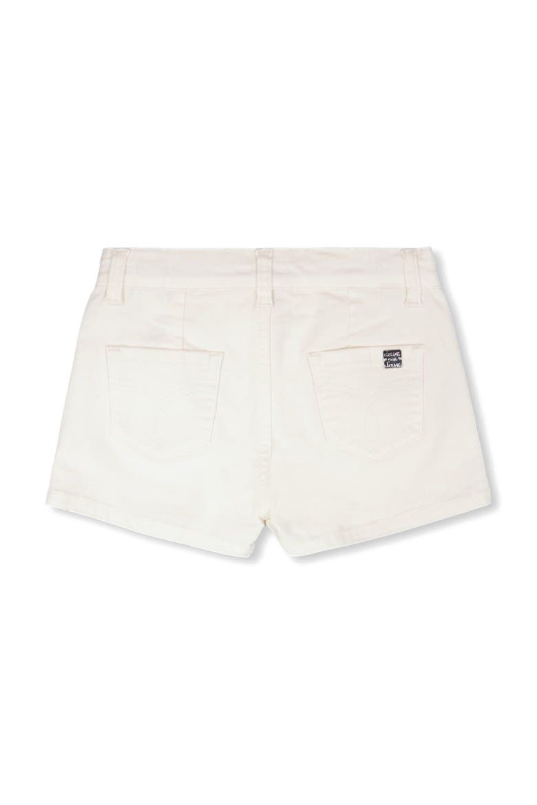 Soft Stretch Side Pocket Twill Skort, Alternate, color, White