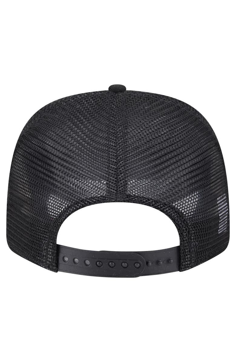 New Era Men's New Era Black Atlanta Falcons Main Trucker 9SEVENTY Stretch-Snap Hat, Alternate, color, 