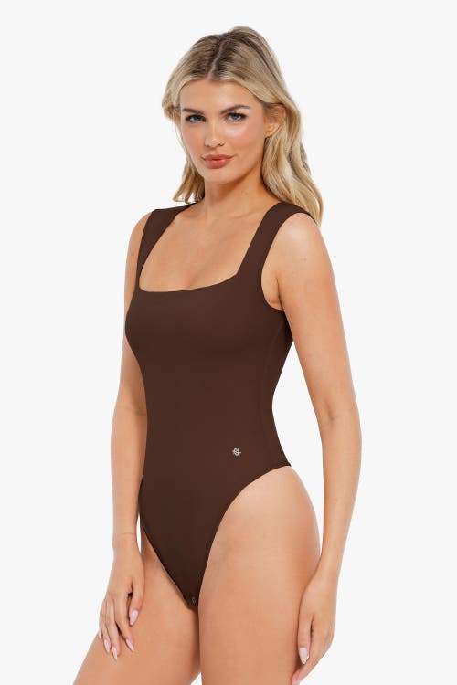 Popilush Shapewear Cloudsense Sleeveless Square Neck Bodysuit