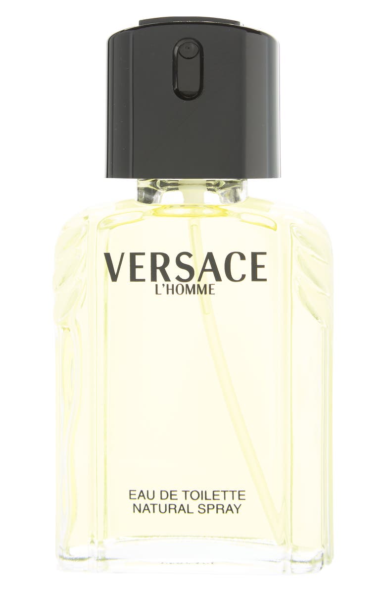 Versace L'Homme Eau de Toilette Spray - 3.4 fl. oz., Main, color,