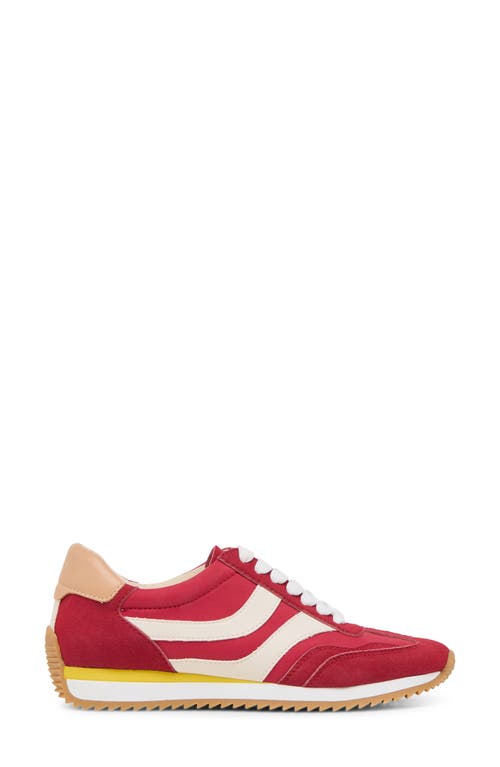 Dolce Vita Esha Sneaker In Ivory Multi Nylon