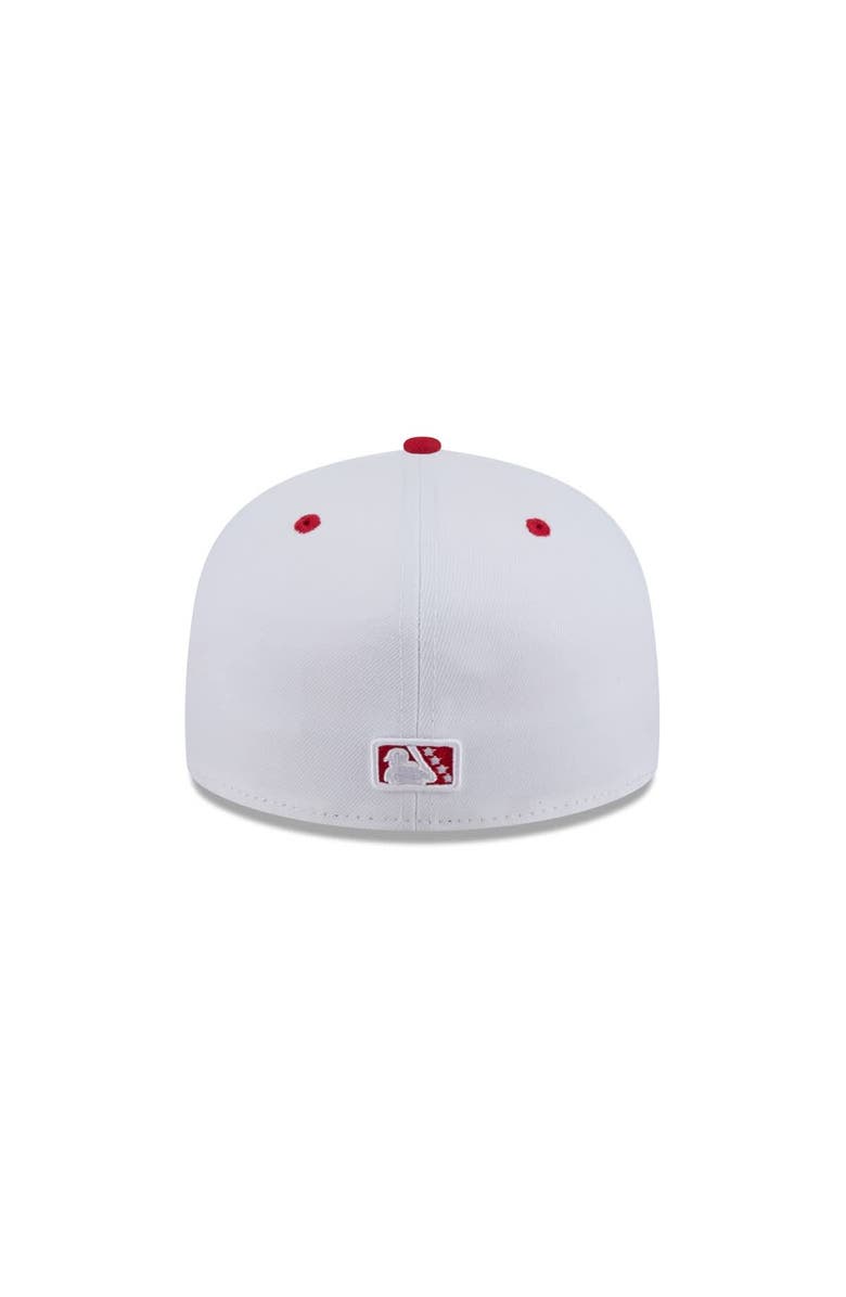 New Era Men's New Era  White Indianapolis Indians Theme Nights 59FIFTY Fitted Hat, Alternate, color, White