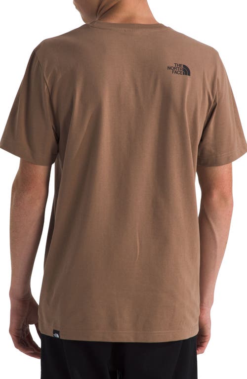 THE NORTH FACE THE NORTH FACE FINE COTTON BLEND LOGO GRAPHIC T-SHIRT