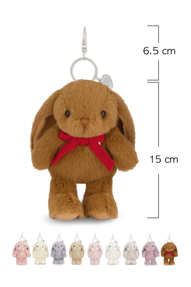 Penelope the Bunny 18" Plush & 6" Keychain Set, Alternate, color, Toffee