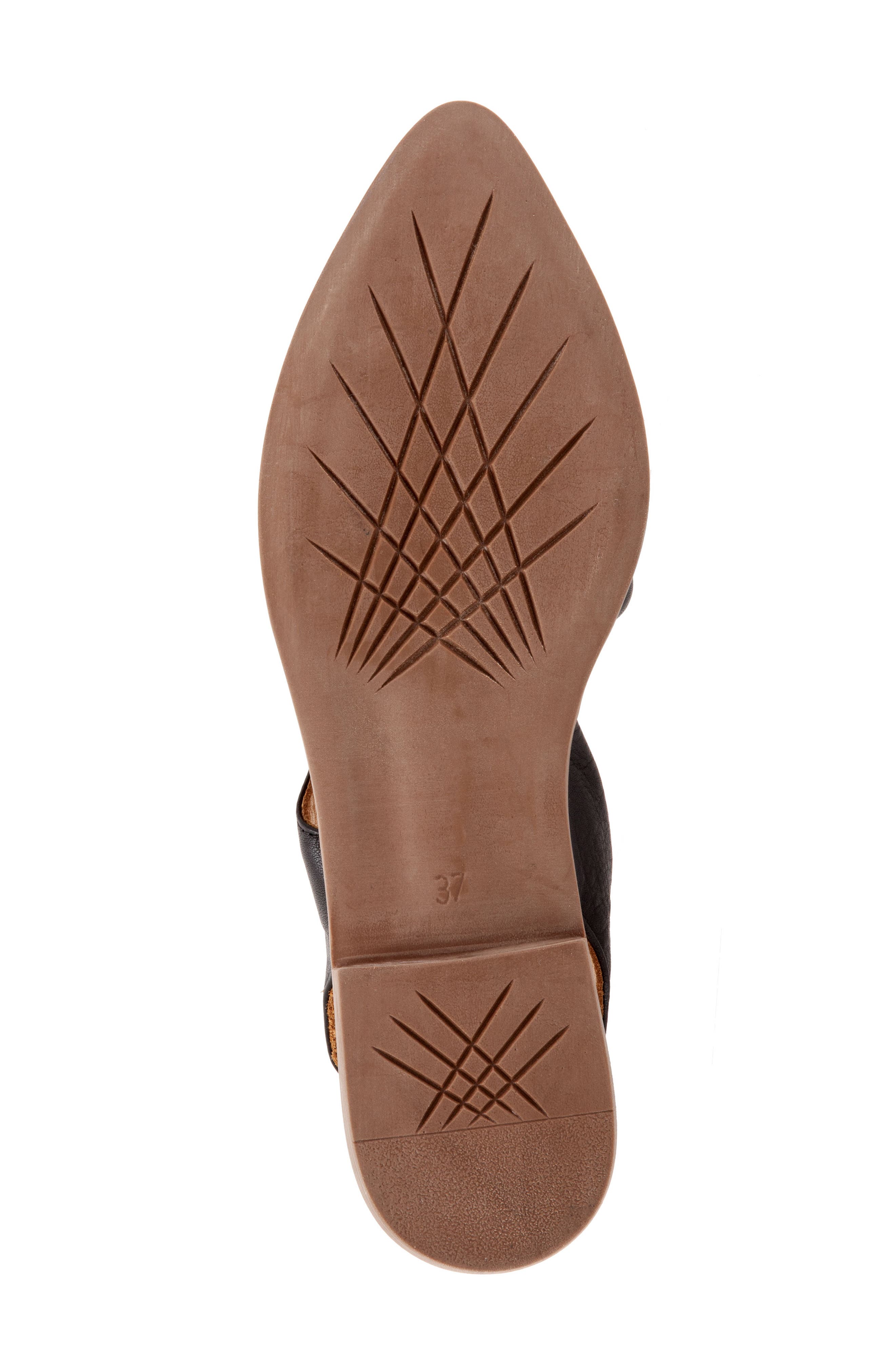 Bueno Bianca Pointed Toe Slingback Flat, Alternate, color, 