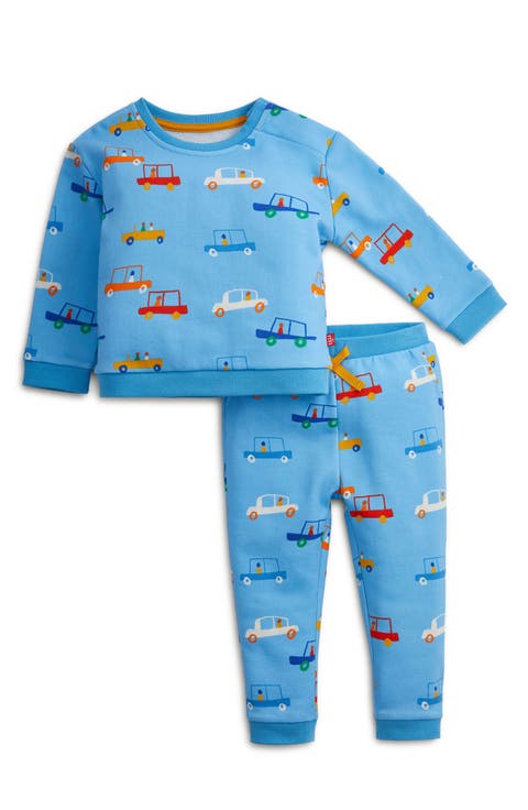 Kids' Magnetic Shoulder Sweatshirt & Sweatpants Set