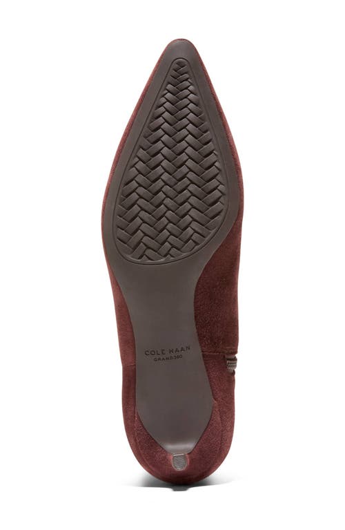 Cole Haan Go-to Janece Knee High Boot In Burgundy