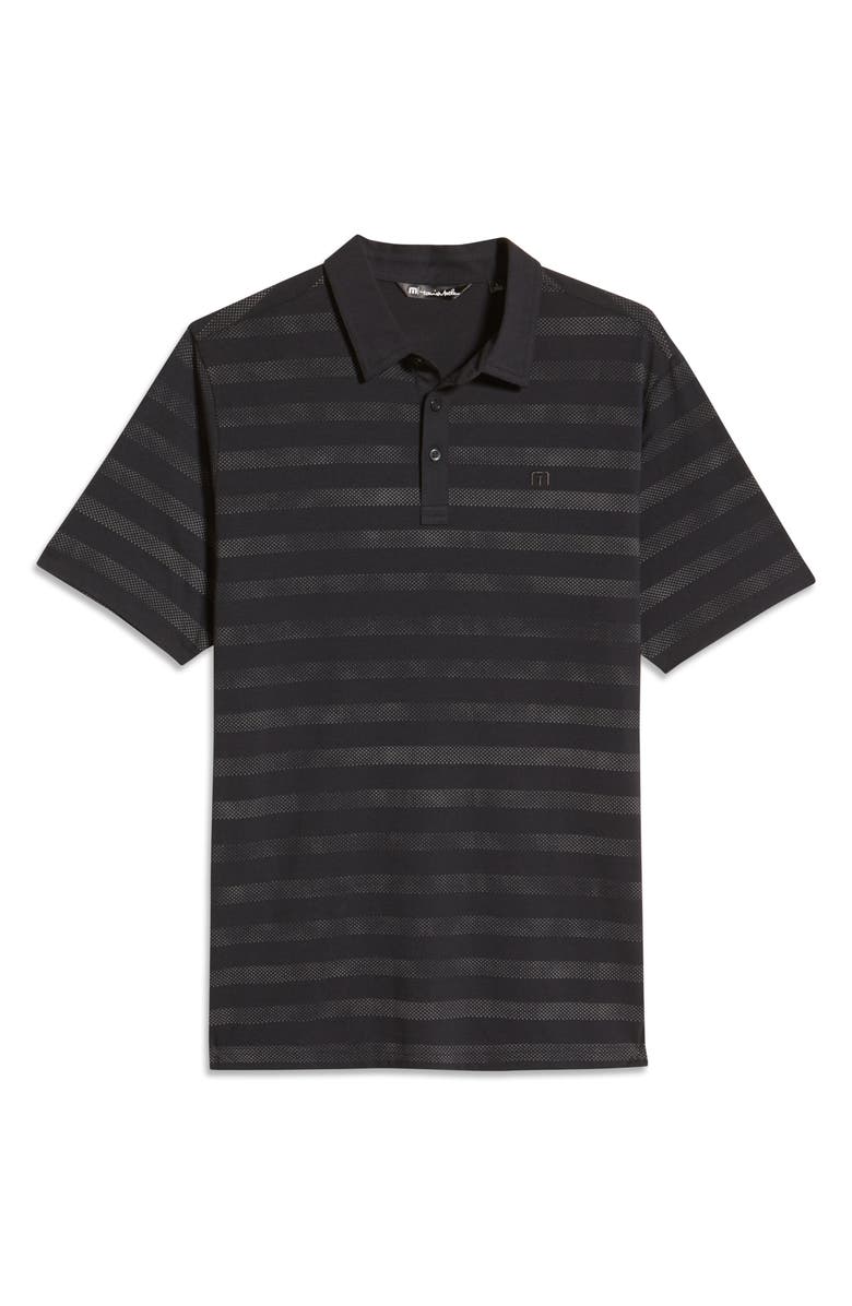 TravisMathew Heater Stripe Short Sleeve Performance Polo, Alternate, color,