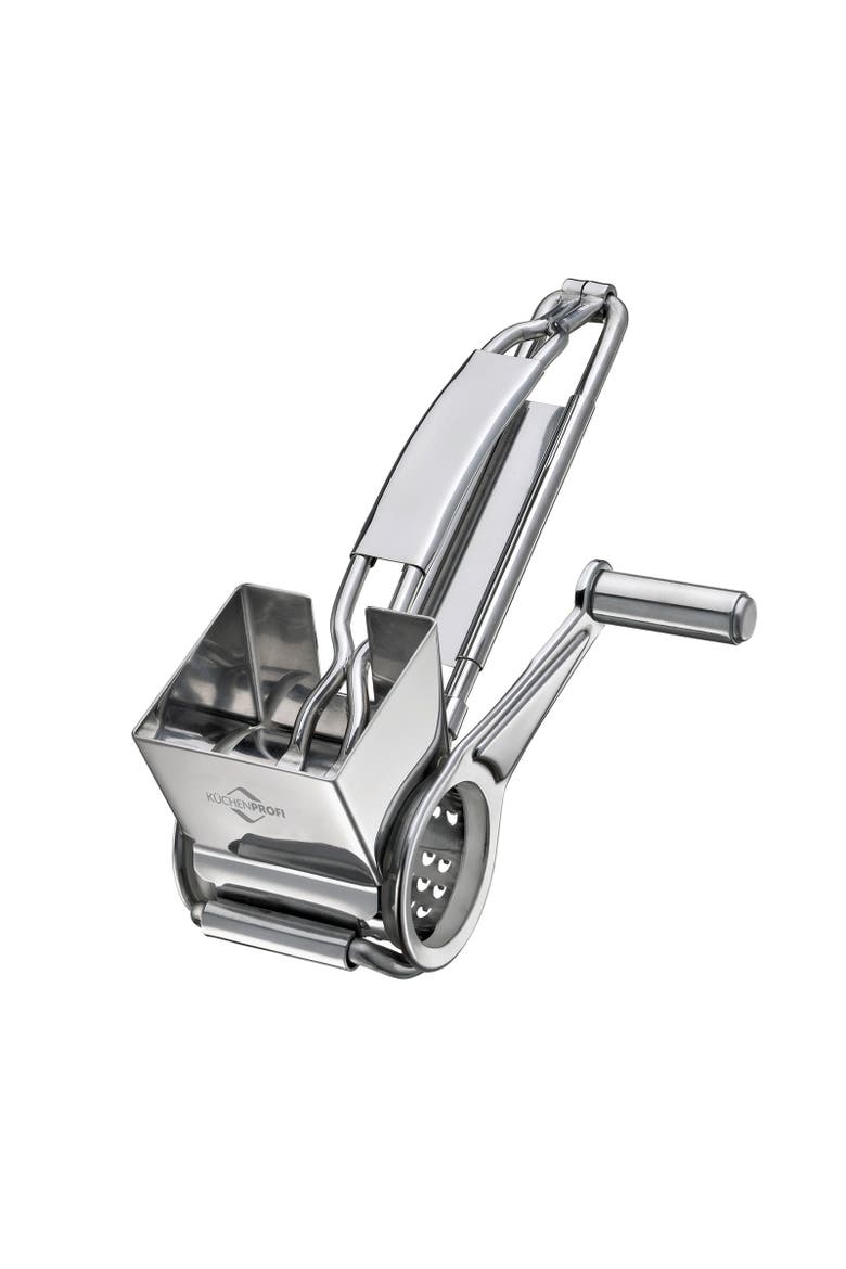Stainless Steel Rotary Grater, Alternate, color, Silver