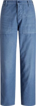 Polo Ralph Lauren The Rickey Straight Leg Cotton Sateen Pants
