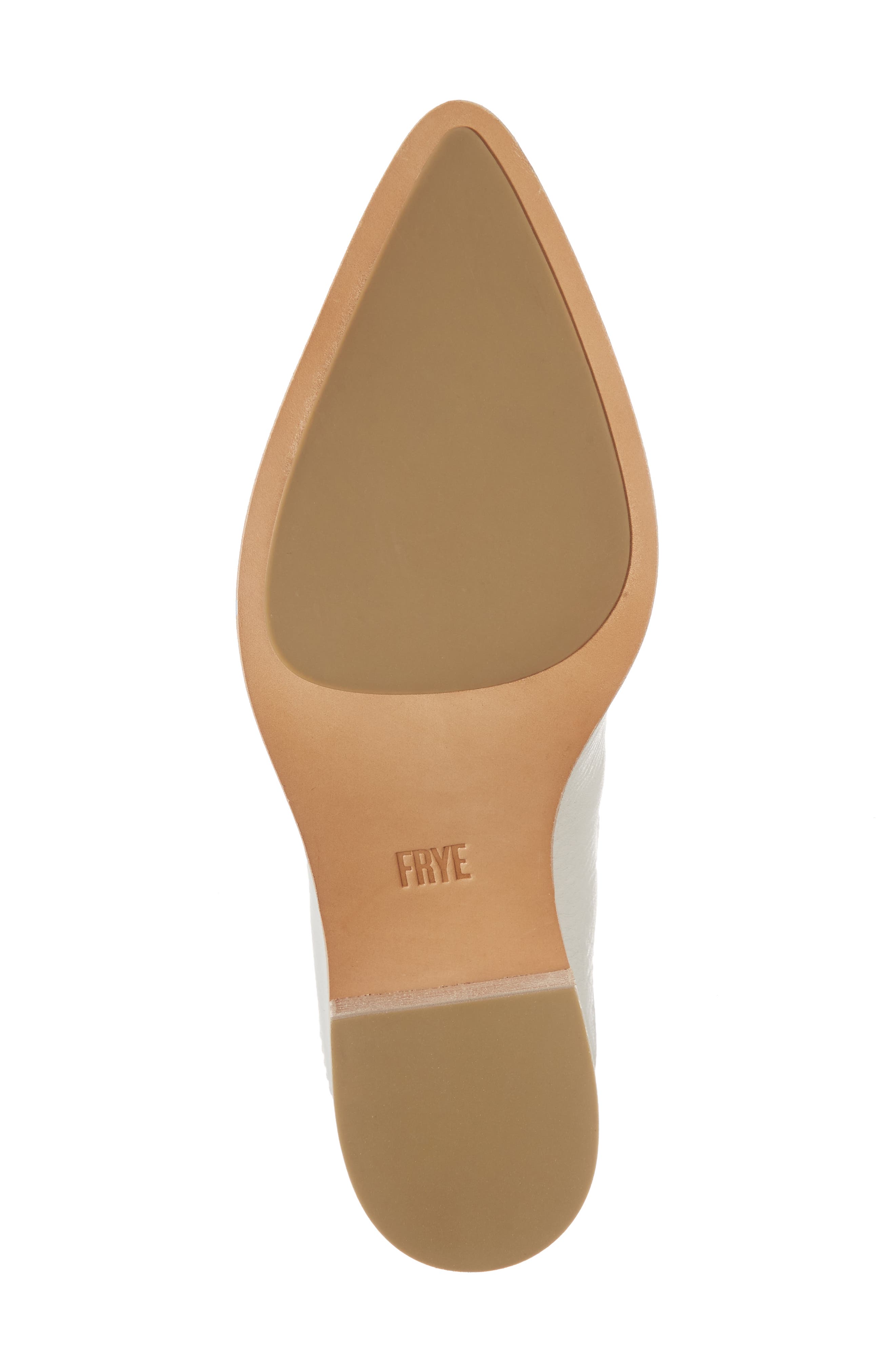 Flynn Mule, Alternate, color, WHITE LEATHER