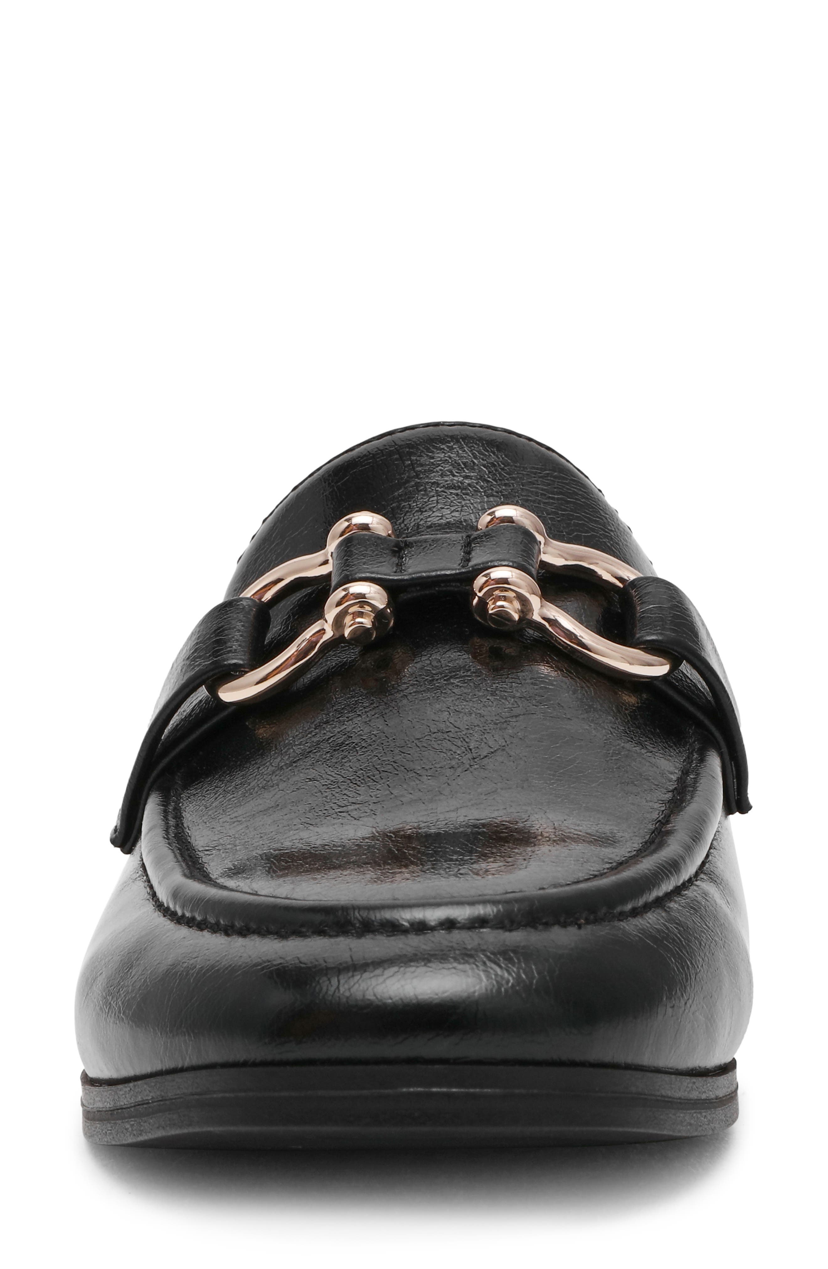 Anne Klein Haveen Bit Loafer, Alternate, color, Black Pu