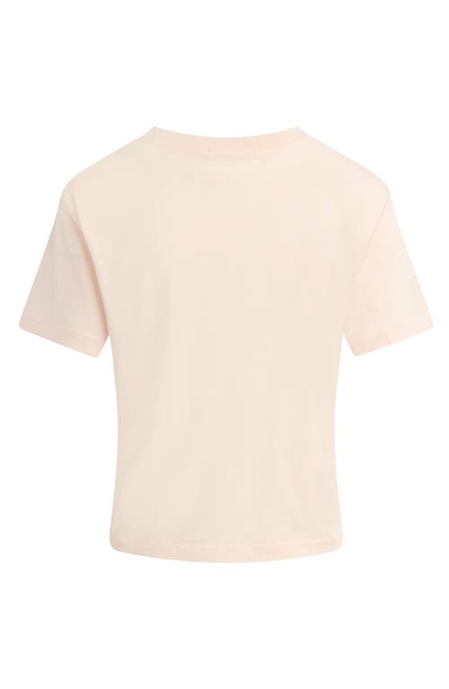 Favorite Daughter Cropped Collegiate T-shirt In Neutral