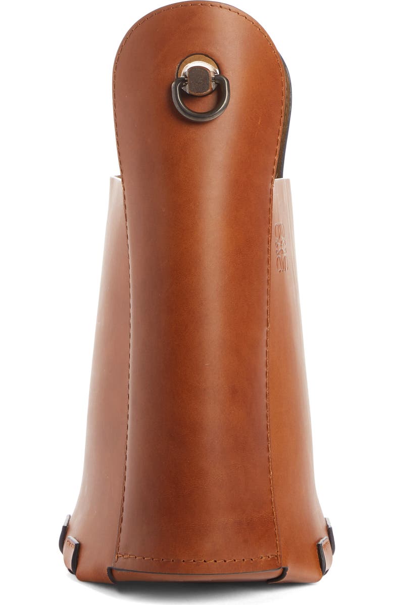 Loewe Bamboo Handle Leather Bucket Bag, Alternate, color,