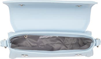 Faux Leather Baguette Bag