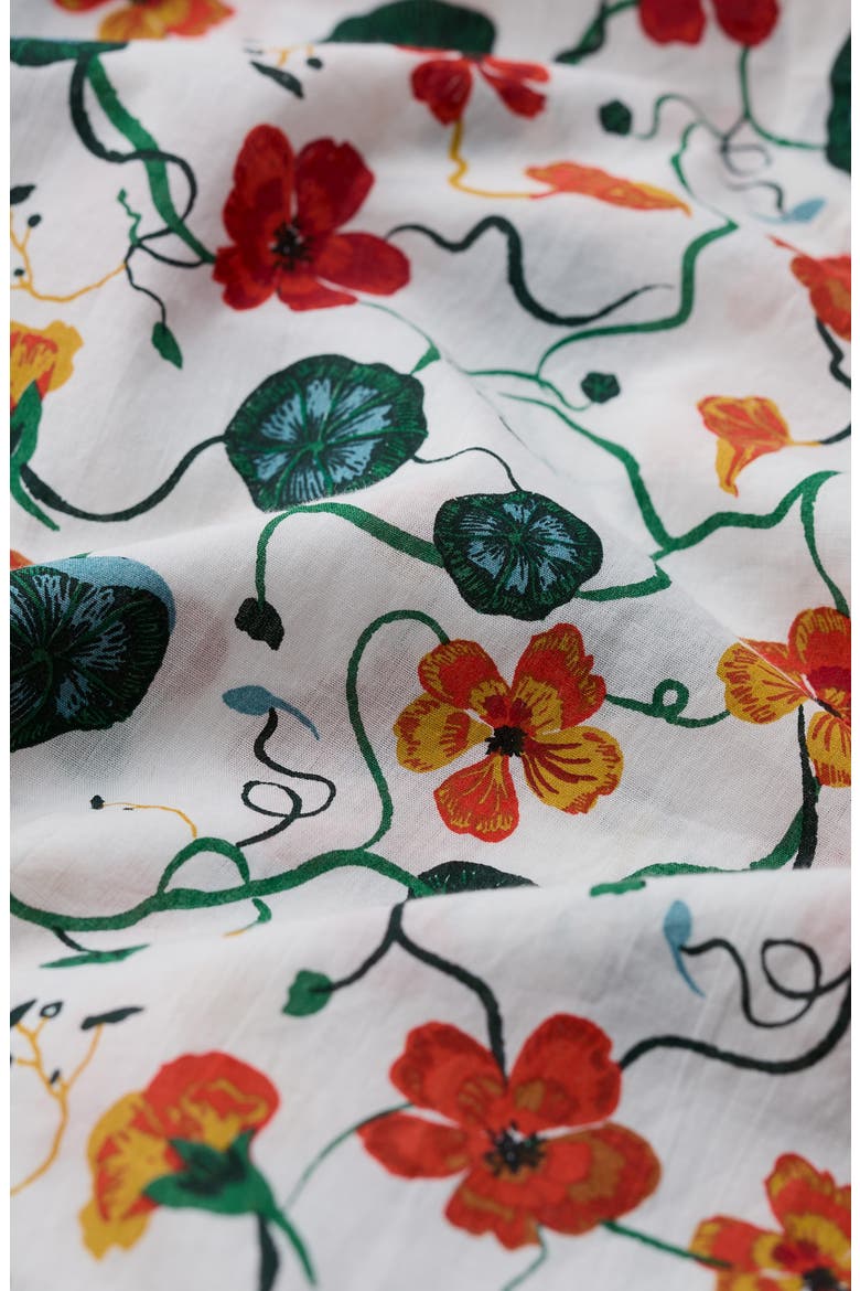 Wild Lily Organic Cotton Top, Alternate, color, NASTURTIUM PRESS CHALK