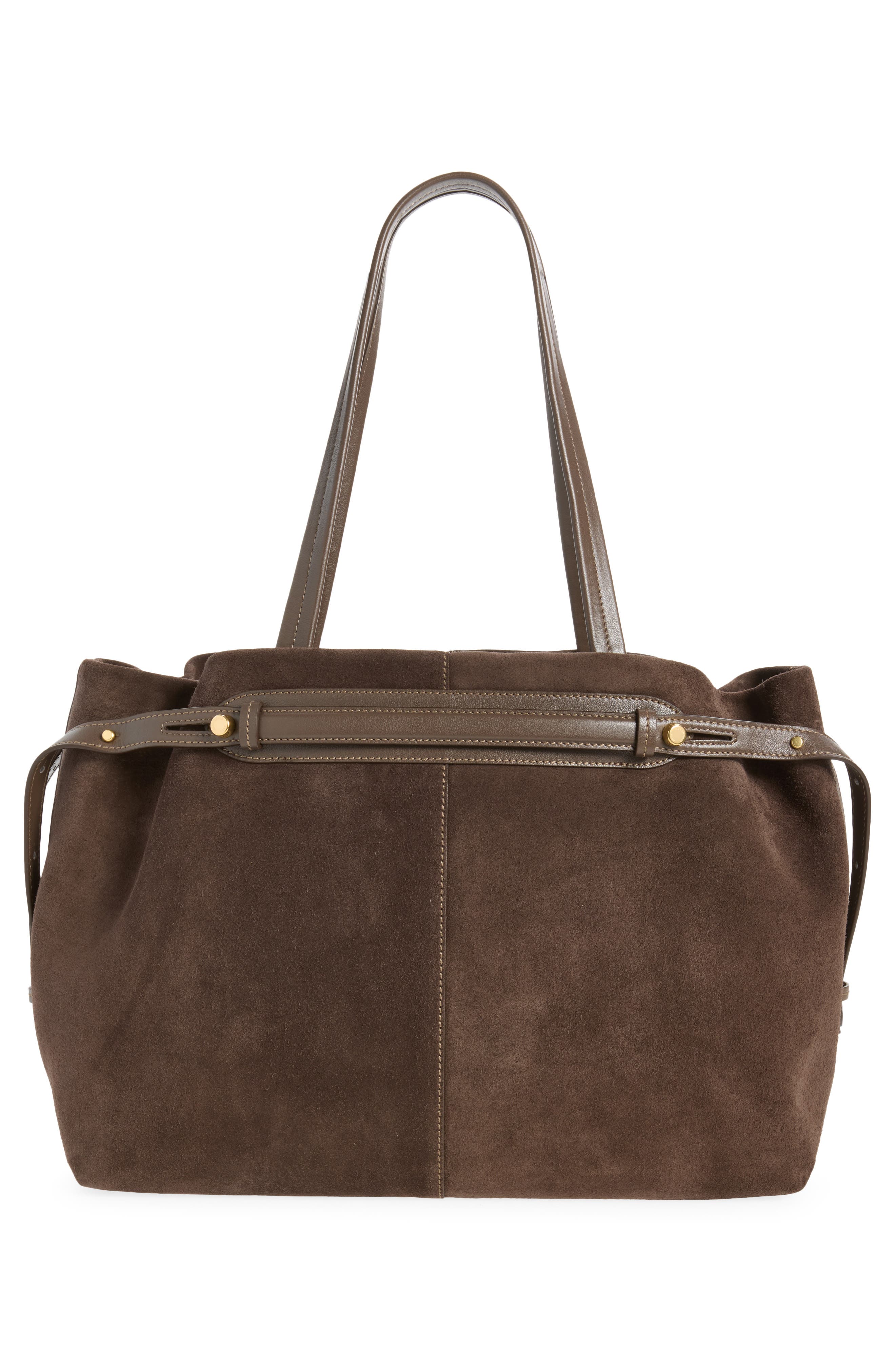 Wilson Suede Tote, Alternate, color, TRUFFLE