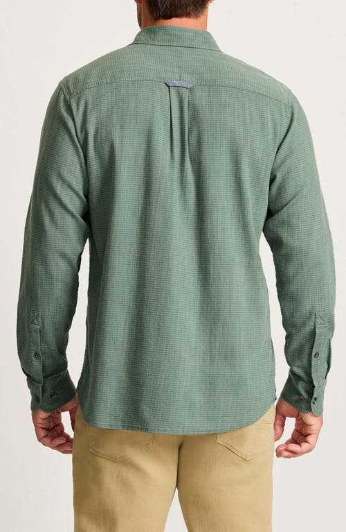 Tommy Bahama Dorado Stretch Cotton Button-up Shirt In Green