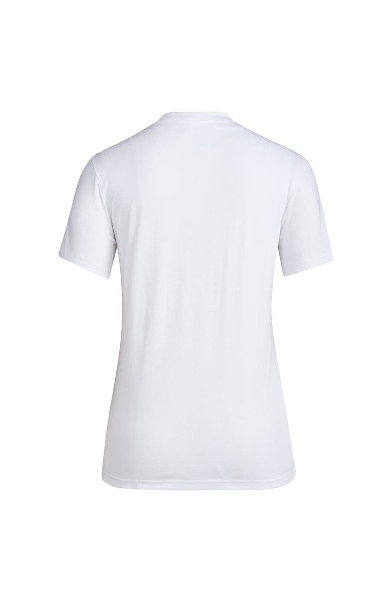 adidas Women's adidas White Miami Hurricanes Bench T-Shirt, Alternate, color,