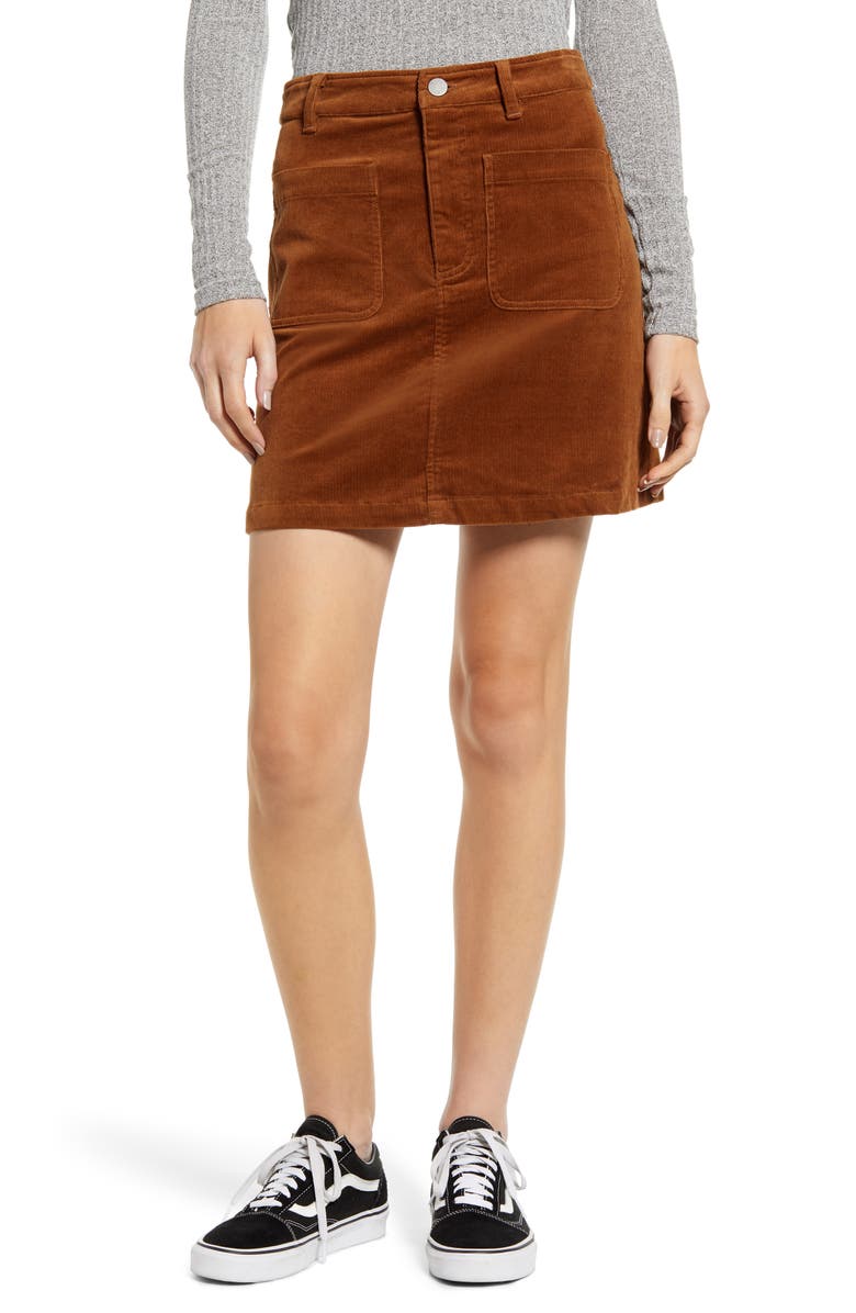 BP. Corduroy Miniskirt, Main, color, 