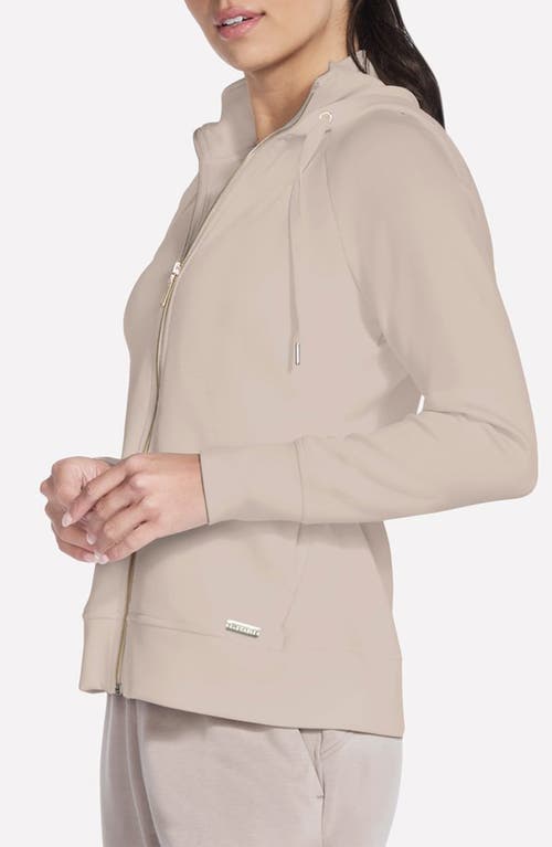 Skechers Skechluxe Elevate™ Full Zip Hoodie In Neutral