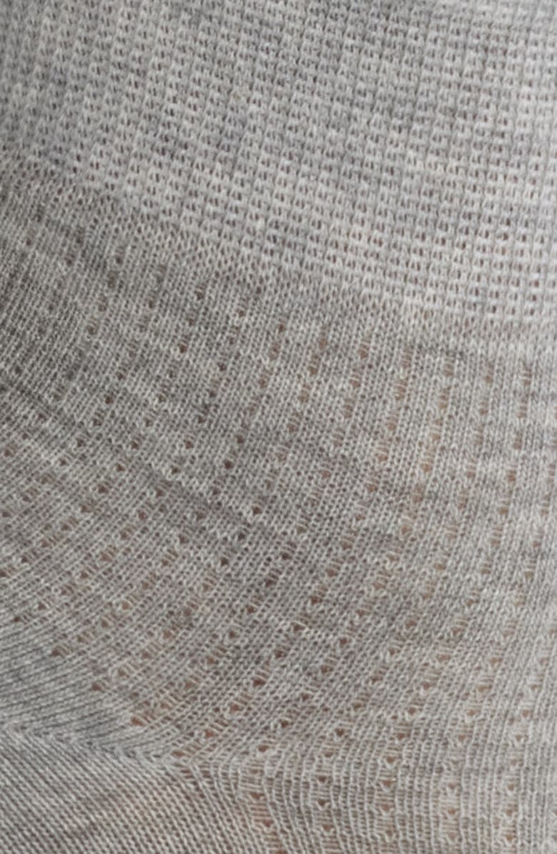 Casa Clara Lily Seamed Socks, Alternate, color, Grey