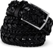 Lands' End Leather Braid Belt