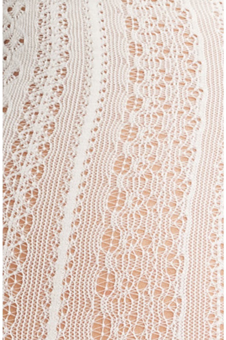 Sweet Lace Tights, Alternate, color, IVORY