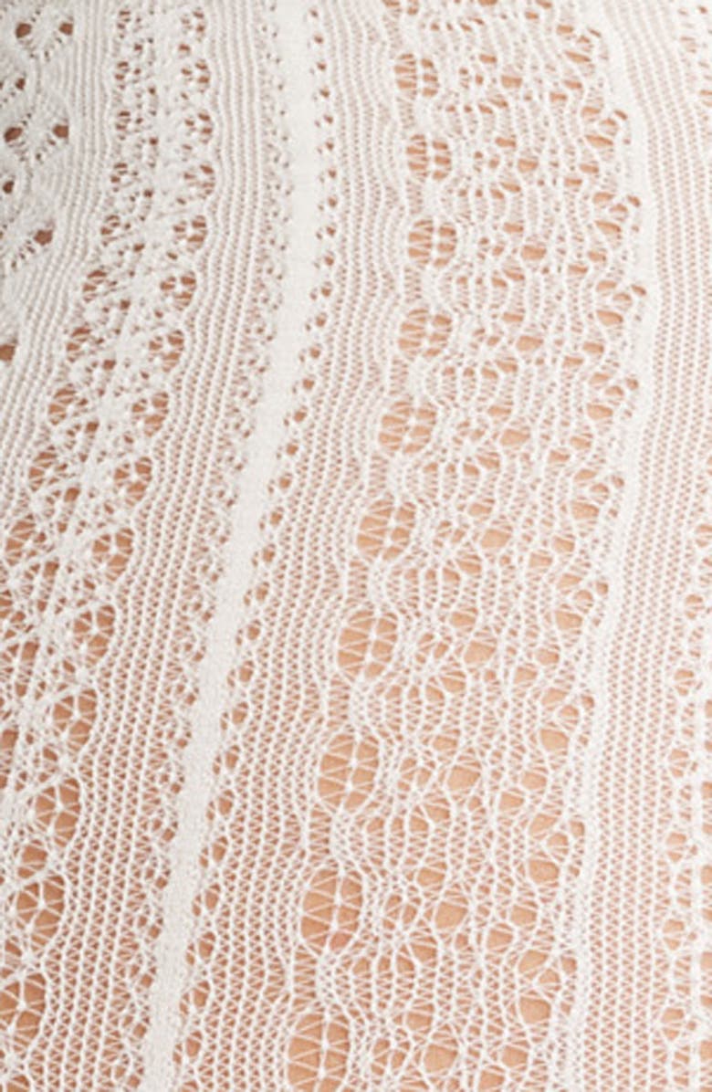 HIGH HEEL JUNGLE Sweet Lace Tights, Alternate, color, Ivory