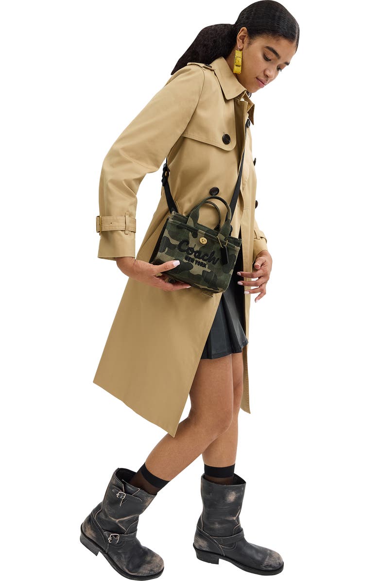 COACH Camo Printed 20 Canvas Cargo Tote, Alternate, color,