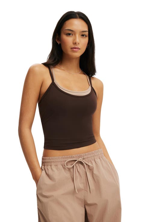 Women's Active Ultra Soft Contrast Layer Tank