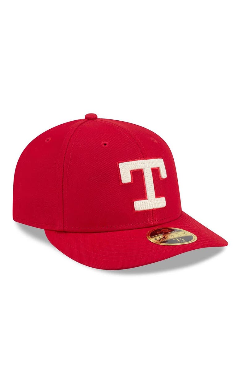 New Era Men's New Era Red Texas Rangers 2026 City Connect Low Profile 59FIFTY Fitted Hat, Alternate, color, Red