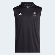 adidas Men's adidas Black Texas A&M Aggies D4T Sleeveless Hoodie