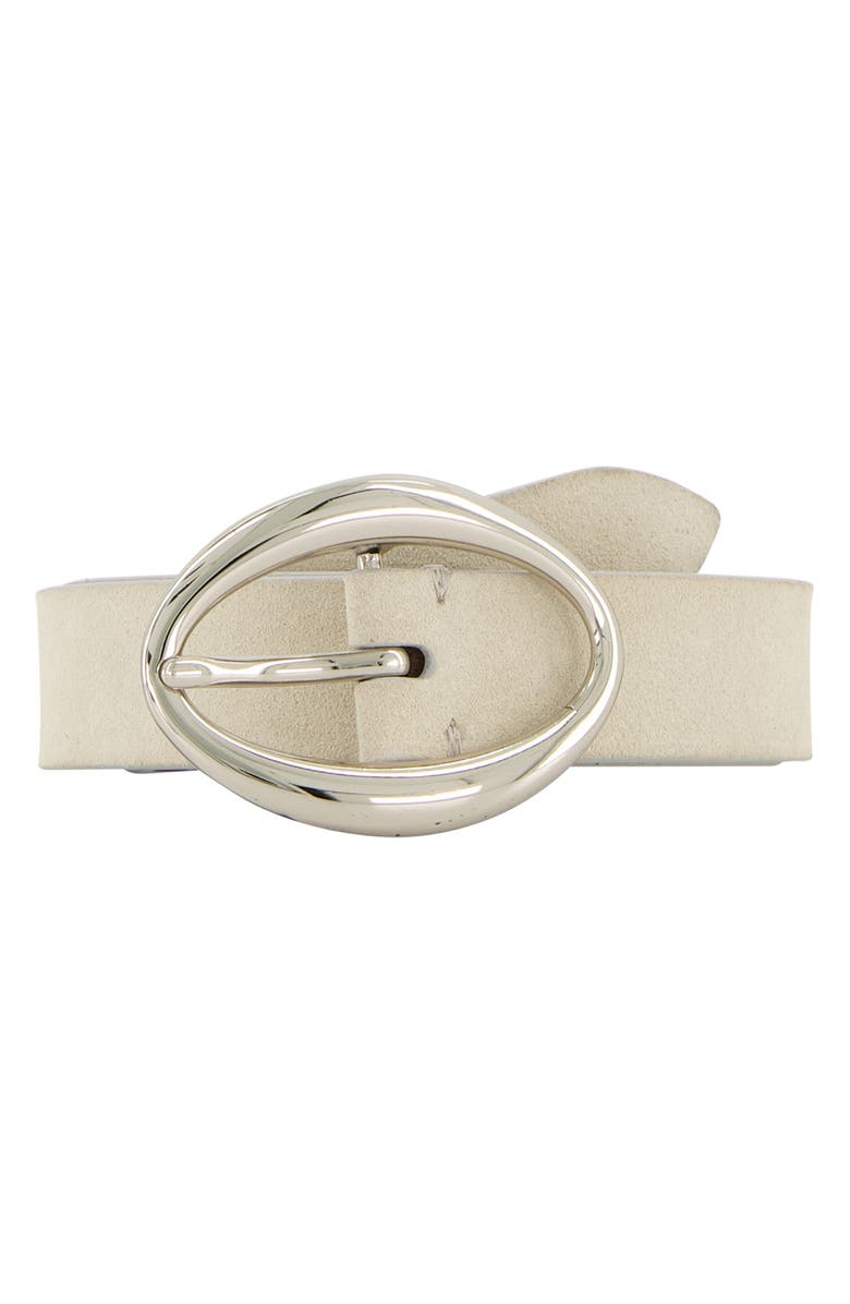Vince Isla Suede Belt, Main, color, Dark Milk