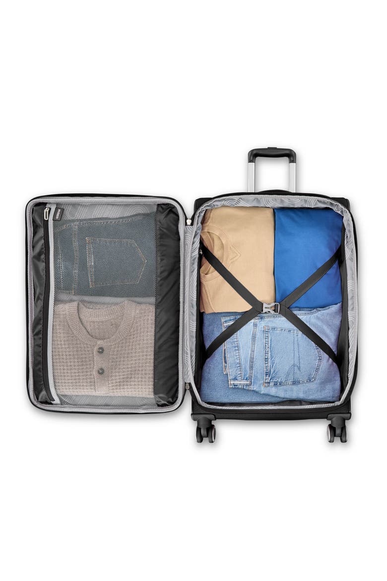 4 KIX 3.0 Softside 20" Carry On Spinner, Alternate, color, Black