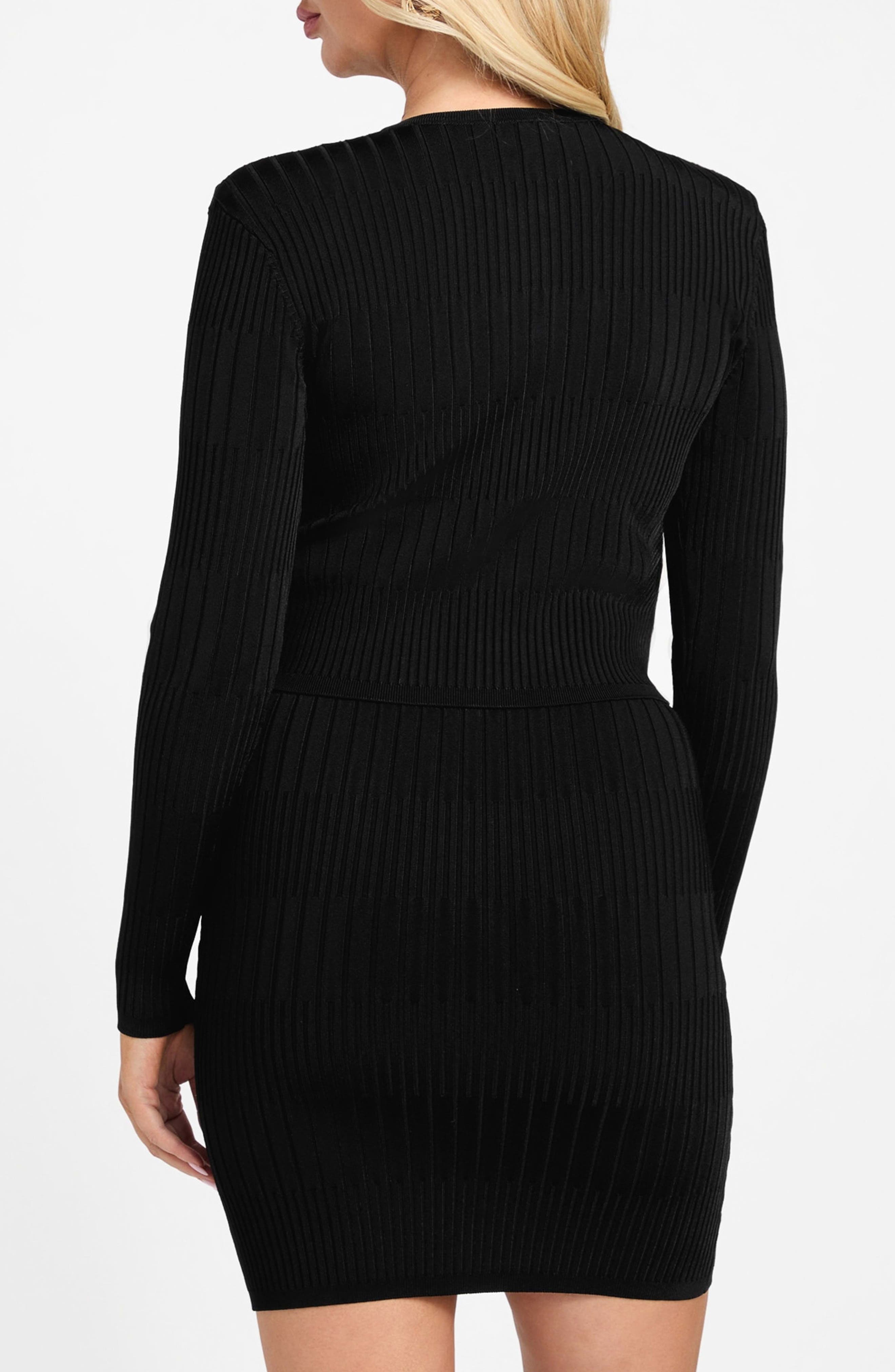 Janet Ribbed Cardigan - image 2