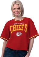 STARTER Women's Starter Red Kansas City Chiefs Ace Cropped T-Shirt