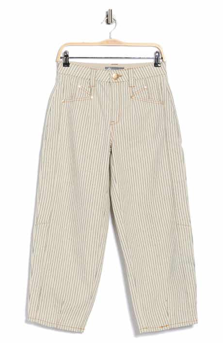 Democracy Stripe Relaxed Barrel Pants