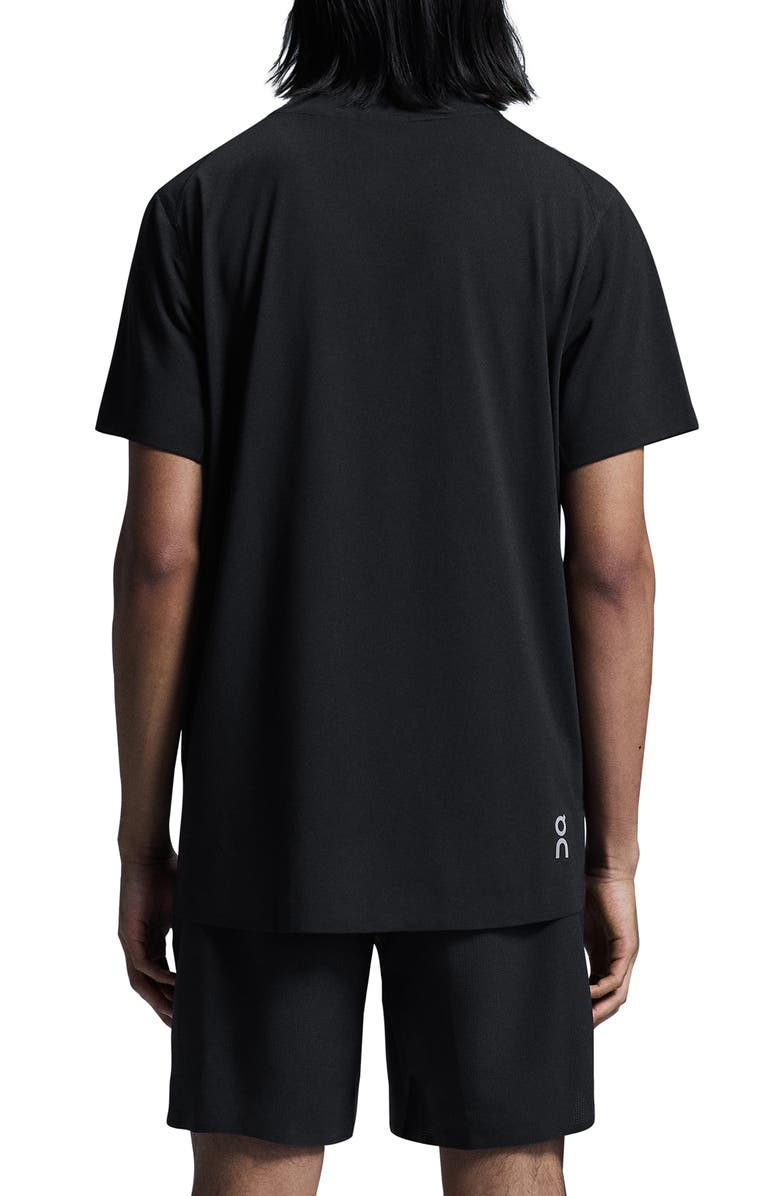 On Train-T Short Sleeve T-Shirt, Alternate, color, Black