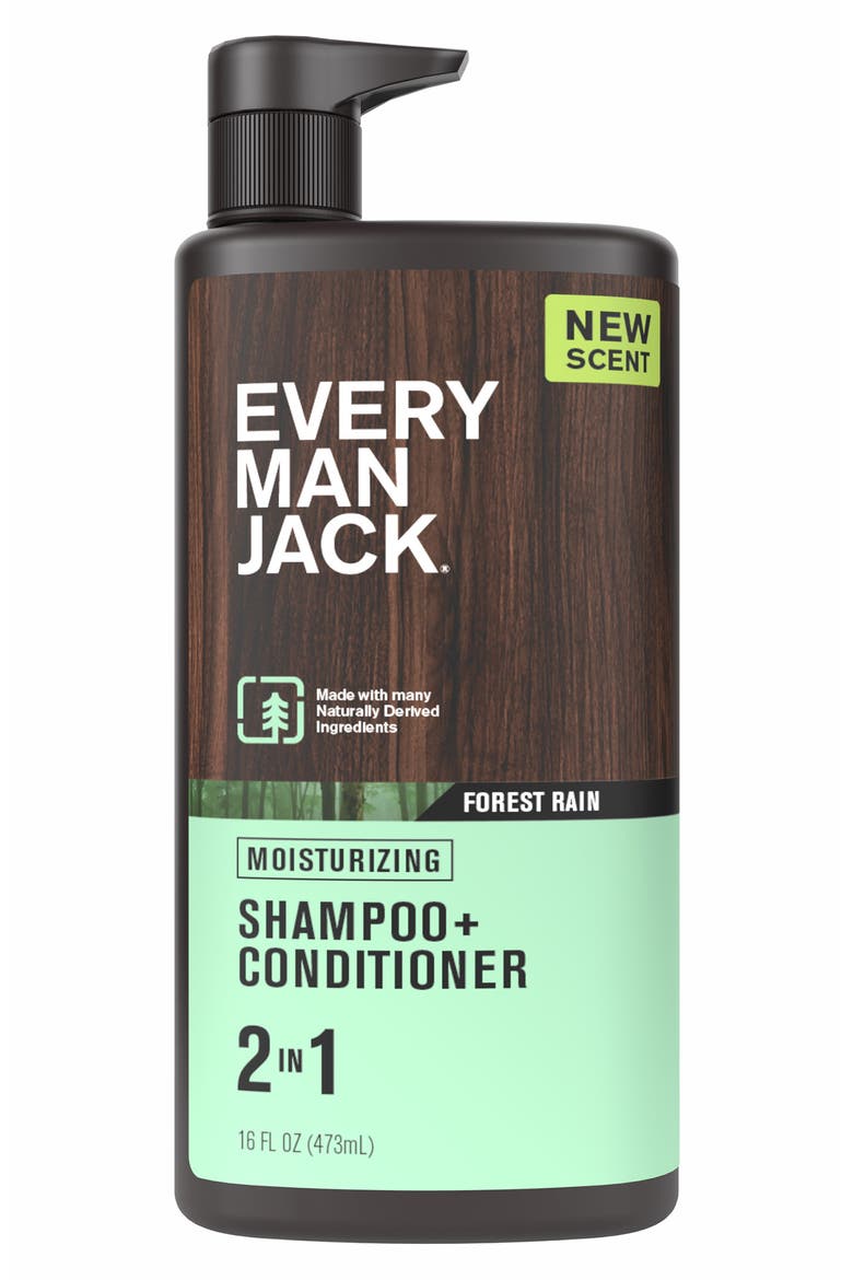 Forest Rain 2-in-1 Moisturizing Shampoo + Conditioner, Main, color, NO COLOR