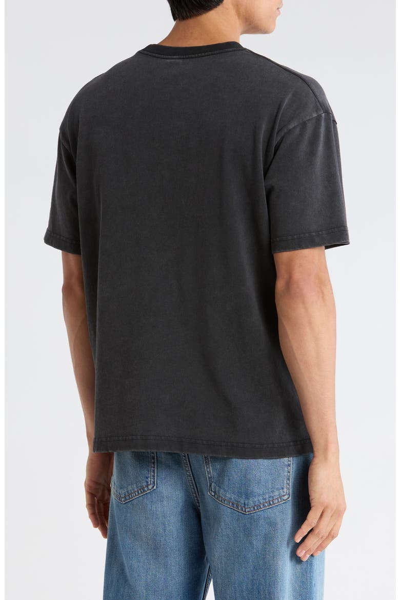 Ciao Drappo Boxy Fit Cotton Graphic T-Shirt, Alternate, color, BLACK